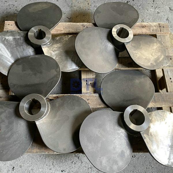 Cast fan impellers