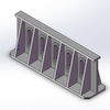 Furnace job pedestals castings 