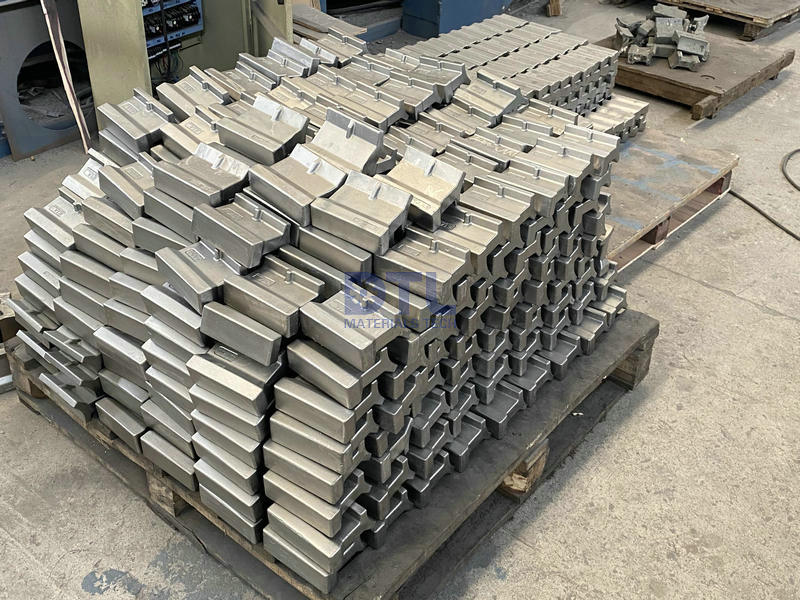 12.4 Skid riders for push type furnaces