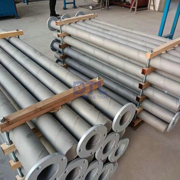 FeCrAl alloy radiant tubes