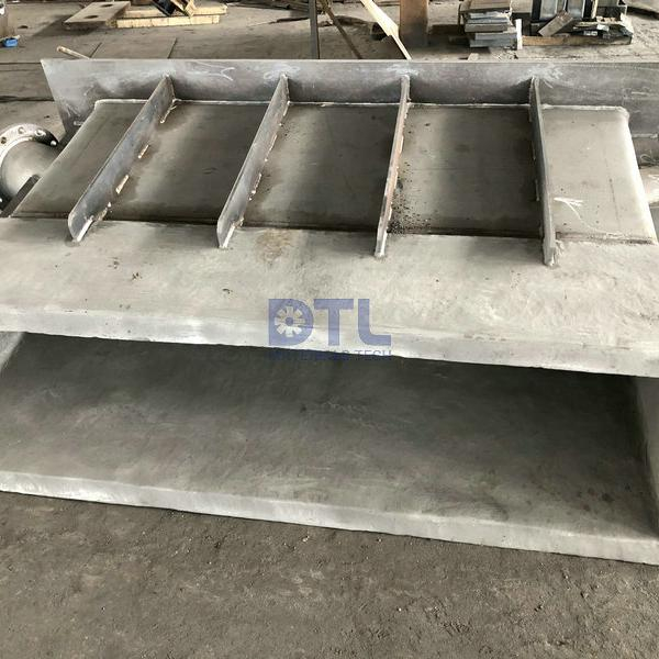 Cast snout in ss316L Ferrite free