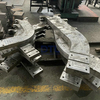 Cast arms for immersed rolls CF3M