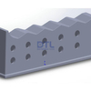 Walking beams for tubes furnace