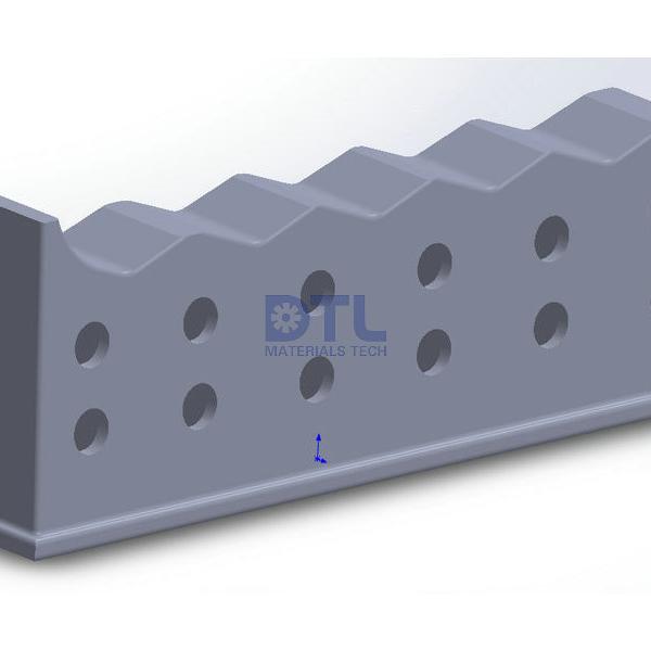 Walking beams for tubes furnace