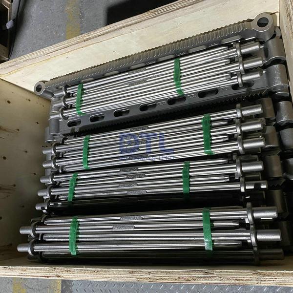 Investment cast loading bars