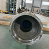 Cast rotary retort machined