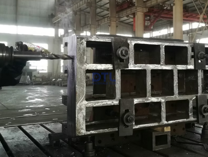 Pallet Cart Frame under Machining