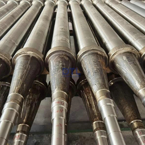 Centrifugal cast rolls for titanium heat treatment furnace