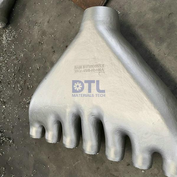 Tetra Fitting Casting Tetra Fitting High Nickel Alloy Castings