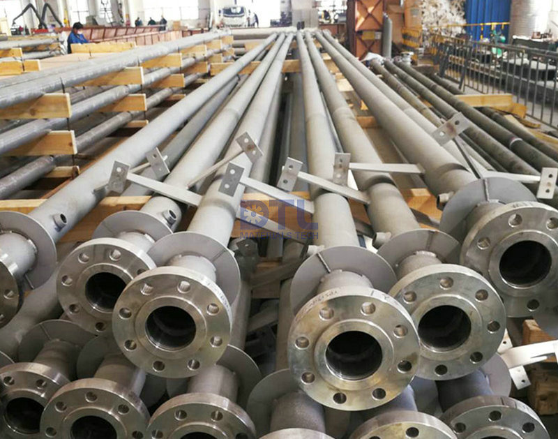 10 Centrifugally cast primary reformer catalyst tube,