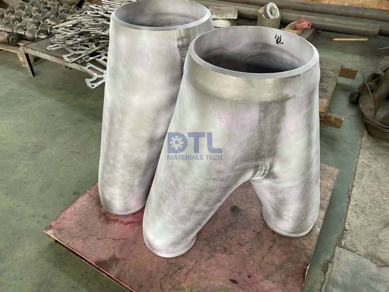 1 Y piece alloy cast fittings 