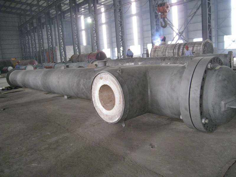 9 Outlet cold collector for fertilizer plant 