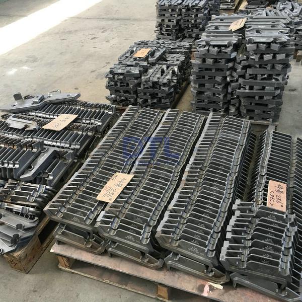 side block for incinerator grate blocks 