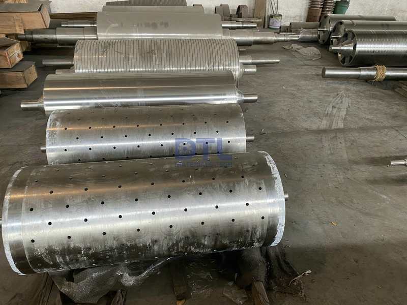 2 sink rolls for zinc pot equipment