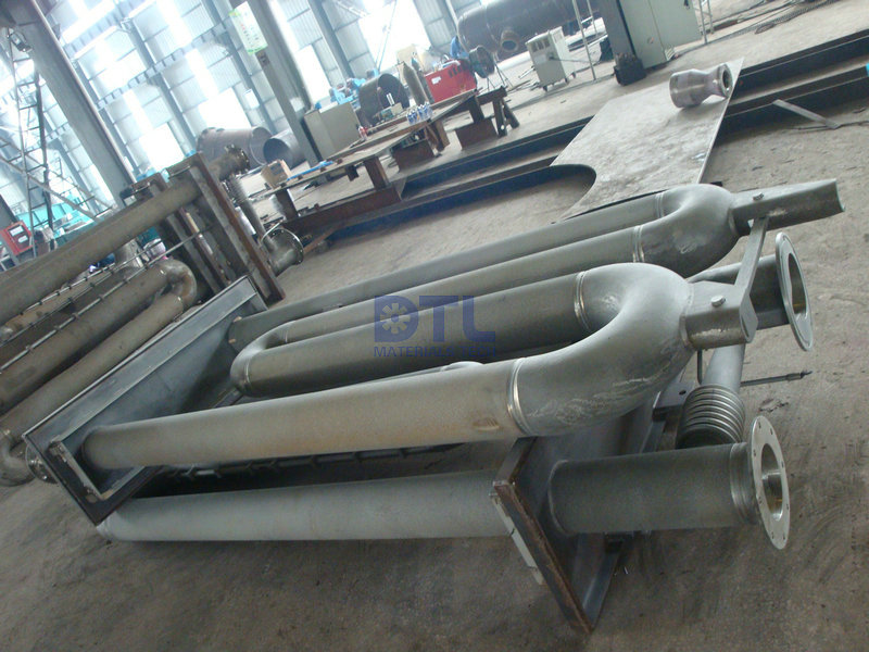 13.3 Radiant gas fired tubes with compensator