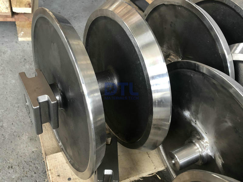 machind casting rollers 