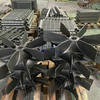 Cast fan impellers