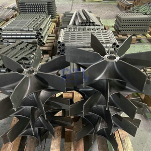 Cast fan impellers