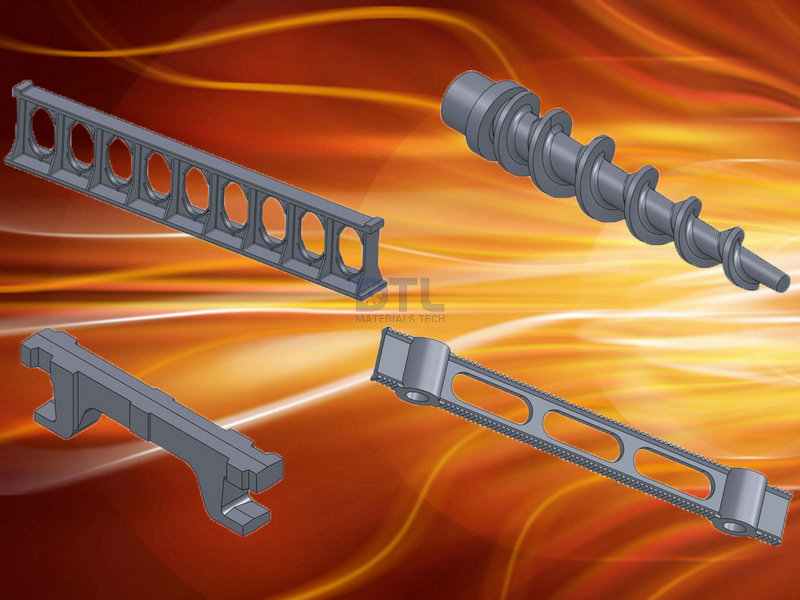 Investment Cast Supports 3D