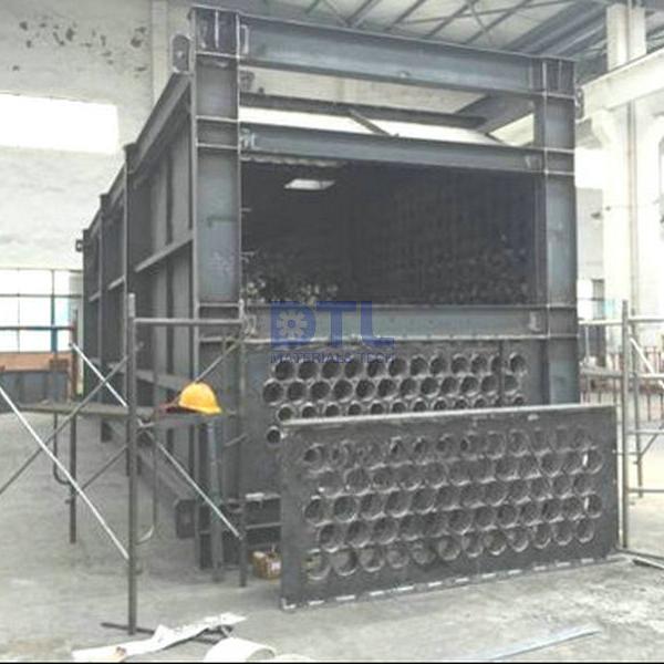 Modular Fabrication of Steel Structure of Convection Chamber