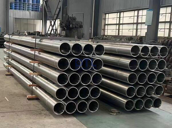 5 machined spun cast tubes