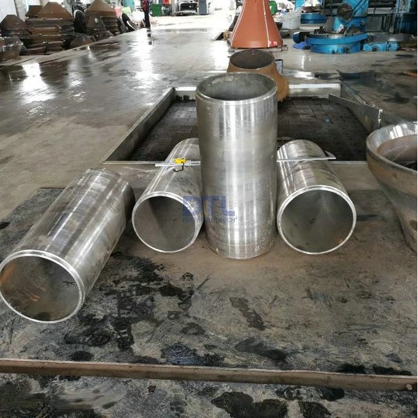 Chromium Casting Pipe Liner for Hot Tube Digestion Spool High Manganese Steel Lining Plates for Cone Crushers