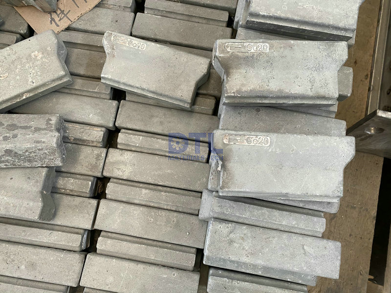 4.2 Cobalt alloy rider bars as cast condition