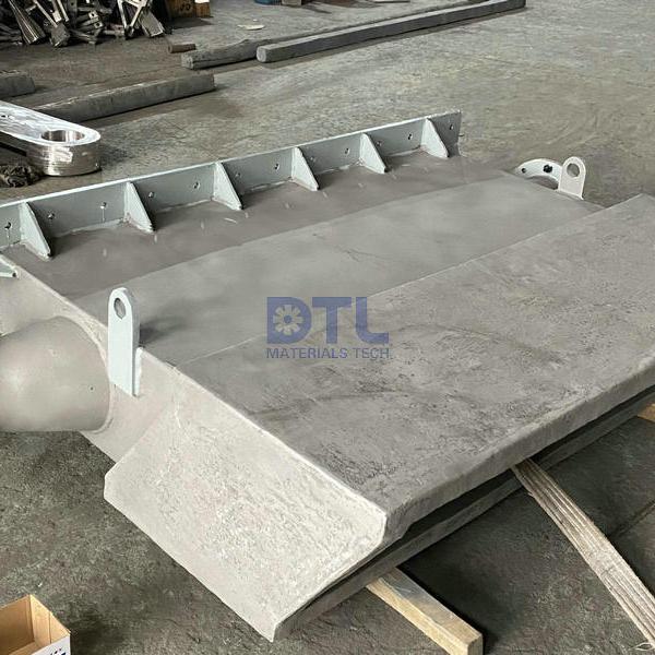 Cast snout in ss316L Ferrite free