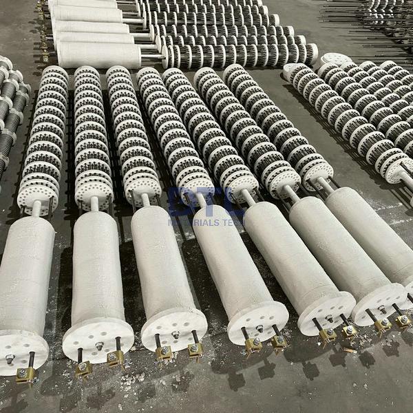 Bayonet heater FeCrAl