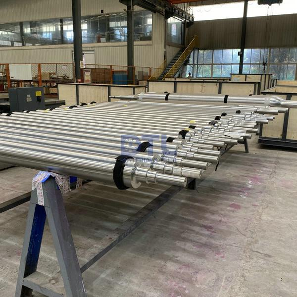 Table rollers for hot strip mills