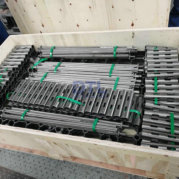 Investment cast loading bars