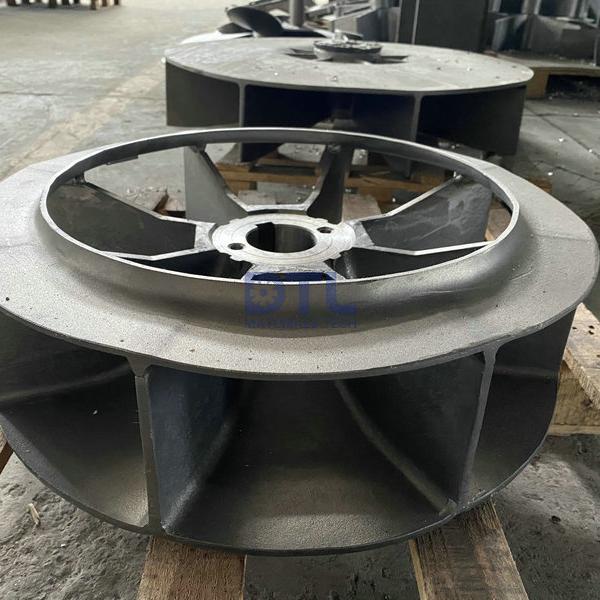 Furnace fans with shafts
