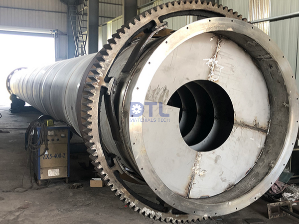 Tube for Rotary Kiln System by DTL