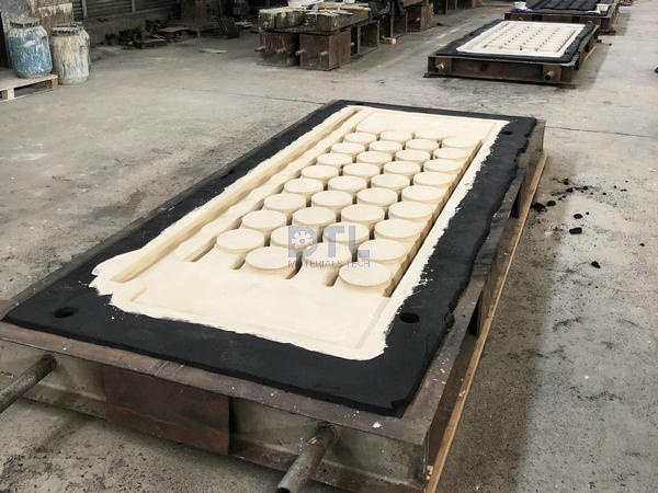 Compact Sand Pattern for Tube Supports 