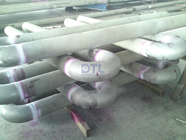 PT Test for Welds of Radiant Tubes