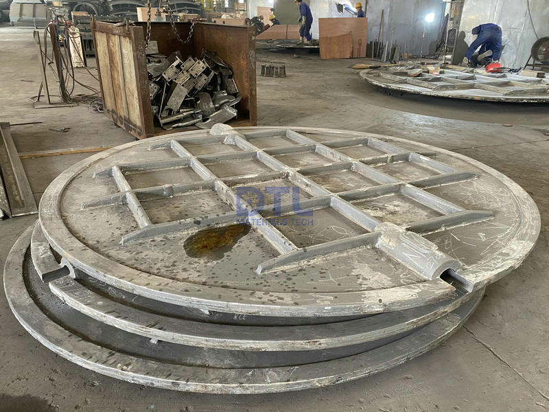 0 Sand cast baffle stainless steel 