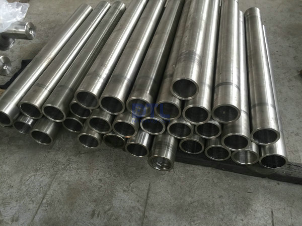 4 centrifugal casting pipes machined 