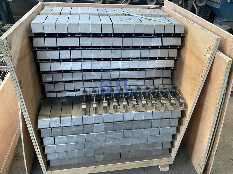 5 water cooled grate blocks