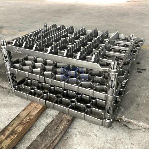 Investment cast charging fixture