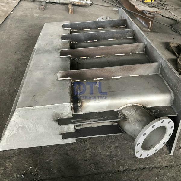 Cast snout in ss316L Ferrite free
