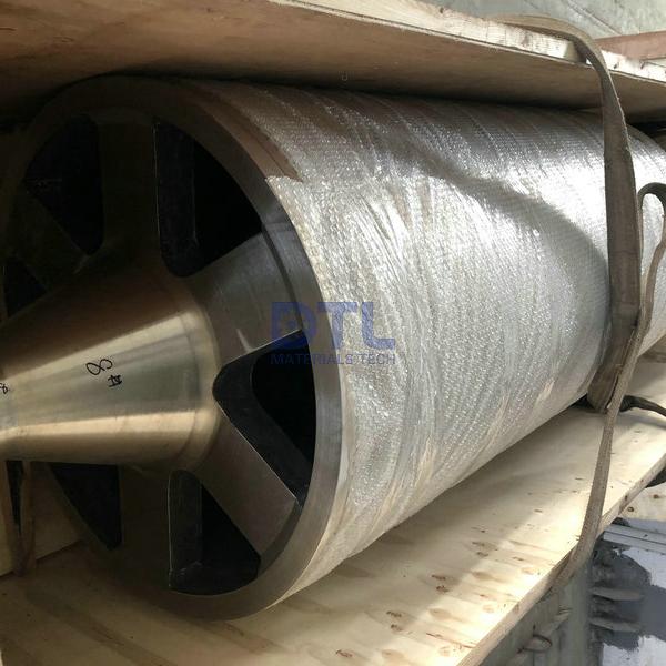 Sink roll for bath roll equipment after PT test