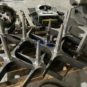 Furnace fans with shafts