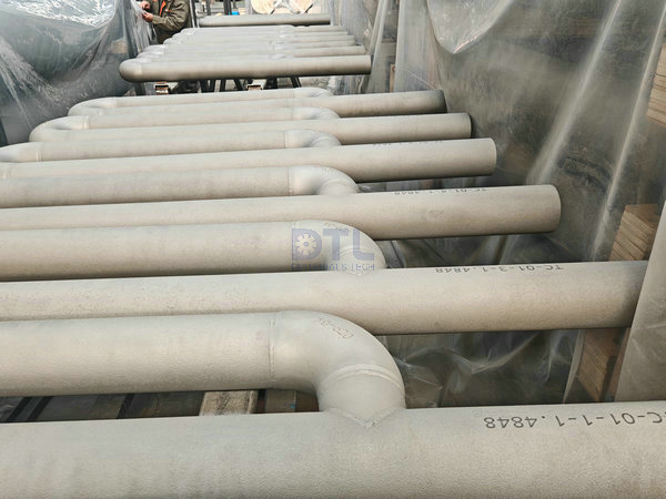 P-type Radiant Tubes by Centrifugally Casting 2