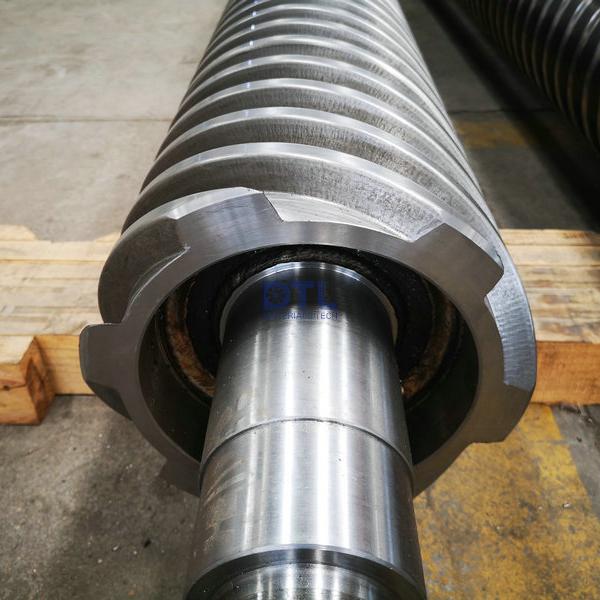 machined rollers for furnace