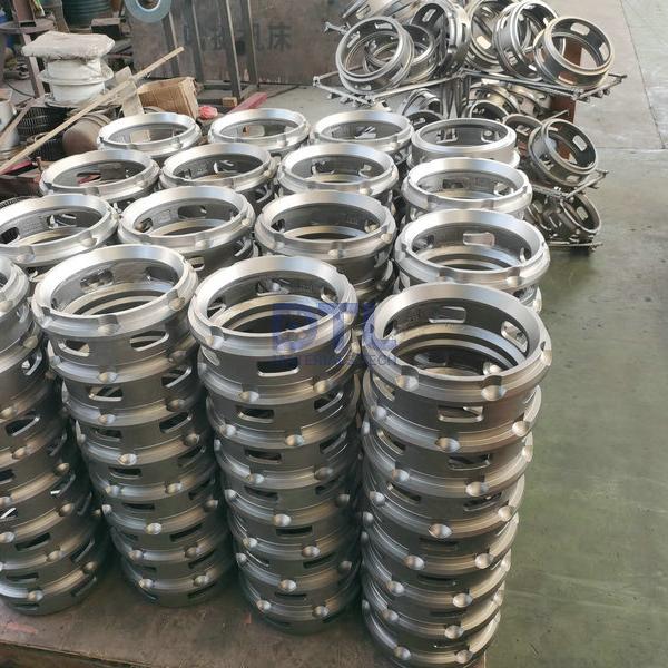 Investment cast ring type spacers