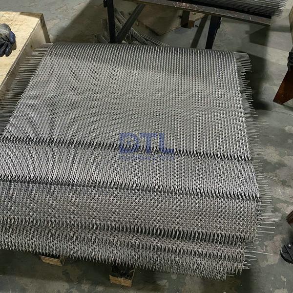 wire mesh conveyor belt for brazing furnace