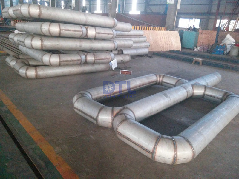 14.5 Fabricated radiant tubes Inconel601 