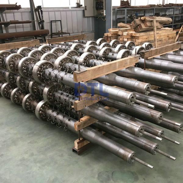 water cooled CSP rolls for tunnel furnace 