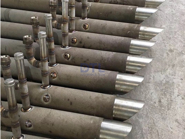 End Tubes for Tungsten Reduction Furnace