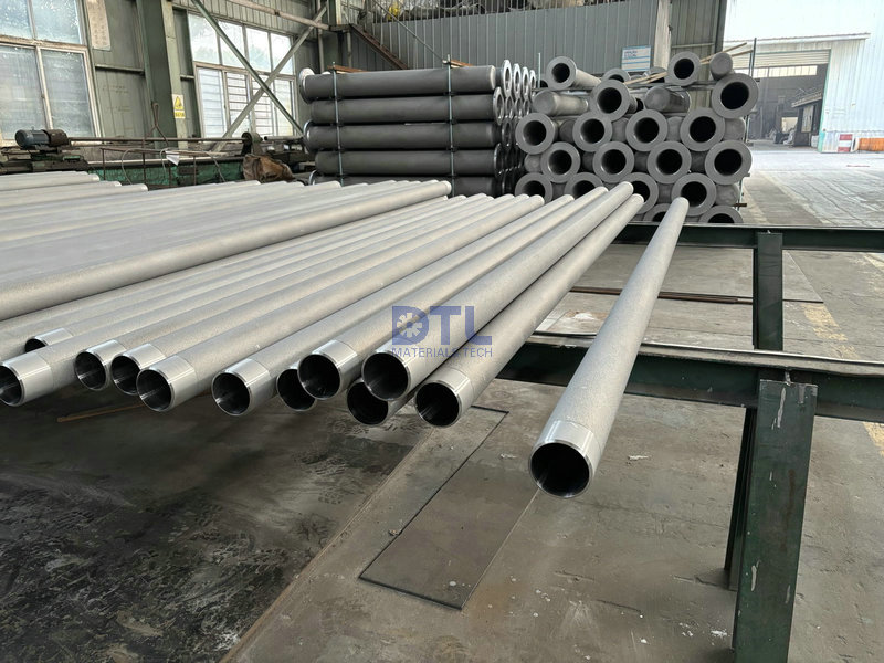 HK40Nb Tubes for Air Preheater in Carbon Black Plant